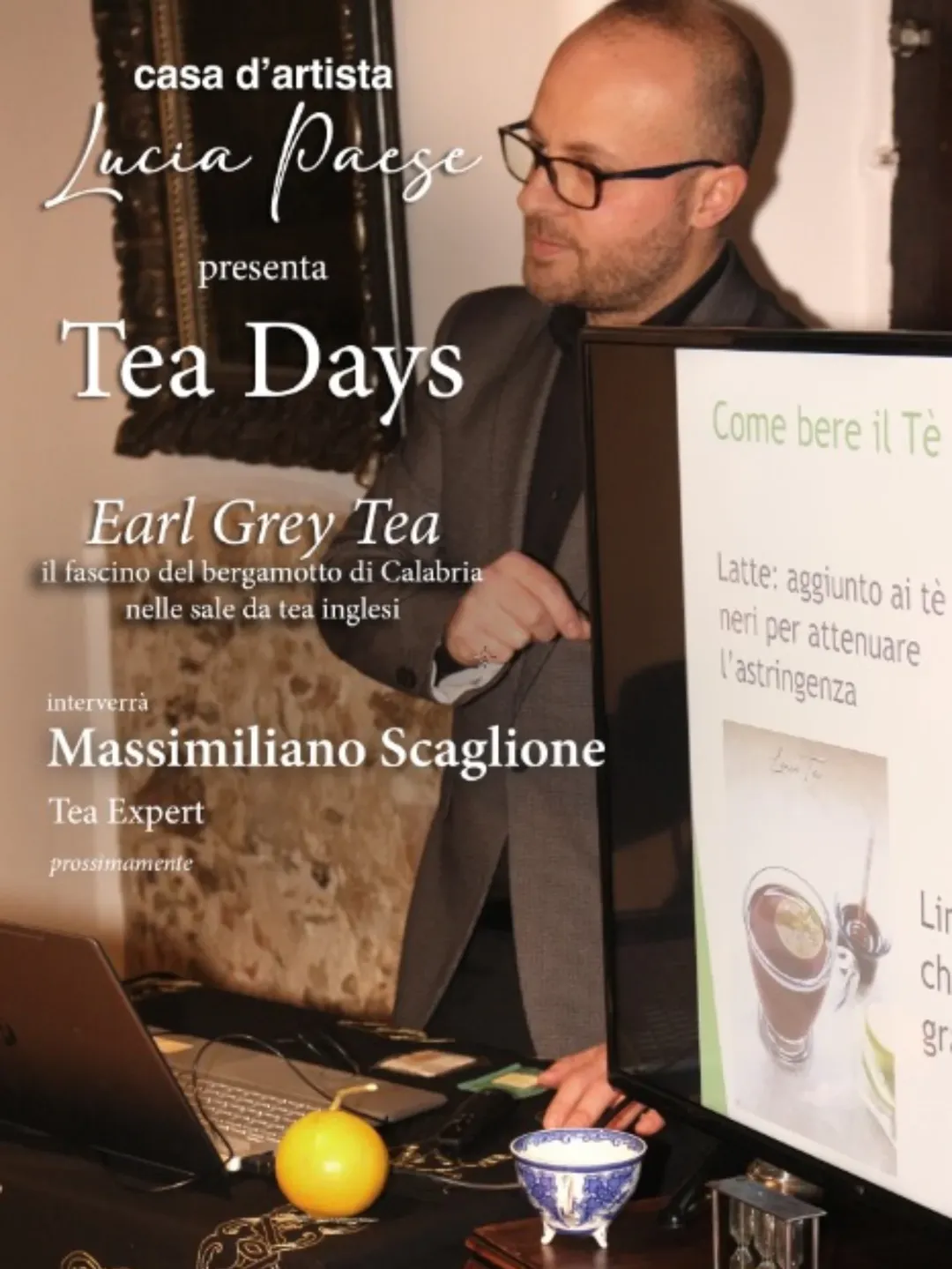 Tea Days con Massimiliano Scaglione - Lucia Paese